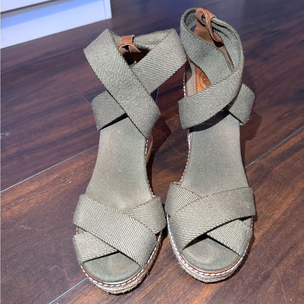 Olive Green Women's Sandals